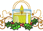xmas candle 005lge